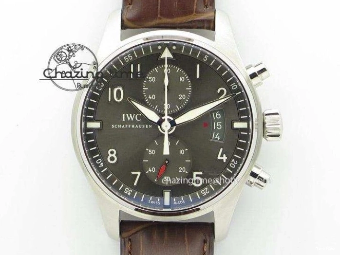 MIROTIME 0102 Portofino IW458101 SS MK 1:1 Best Edition Blue Dial On Blue Leather Strap MIYOTA MoistureWicking 7168